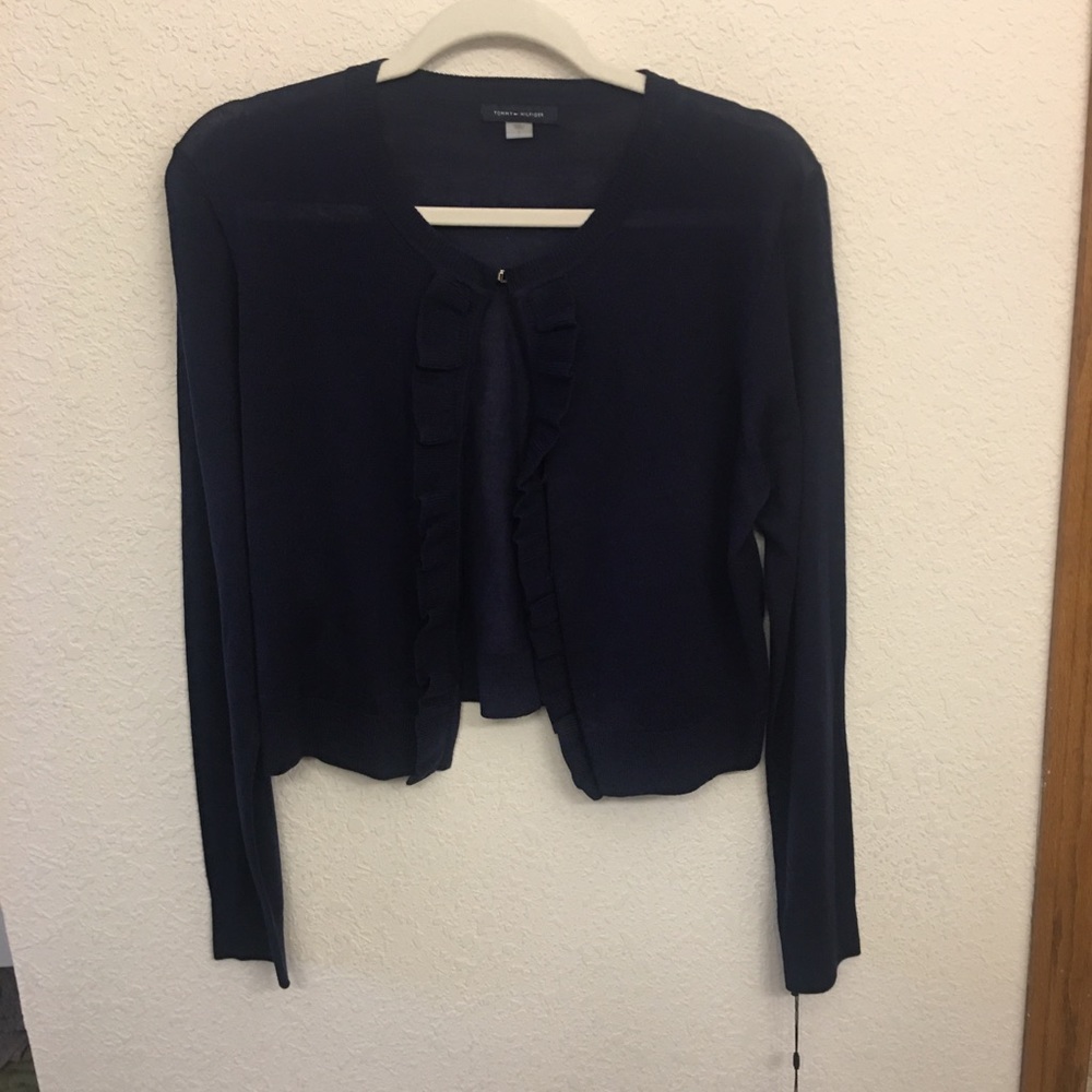 TH navy blue sweater